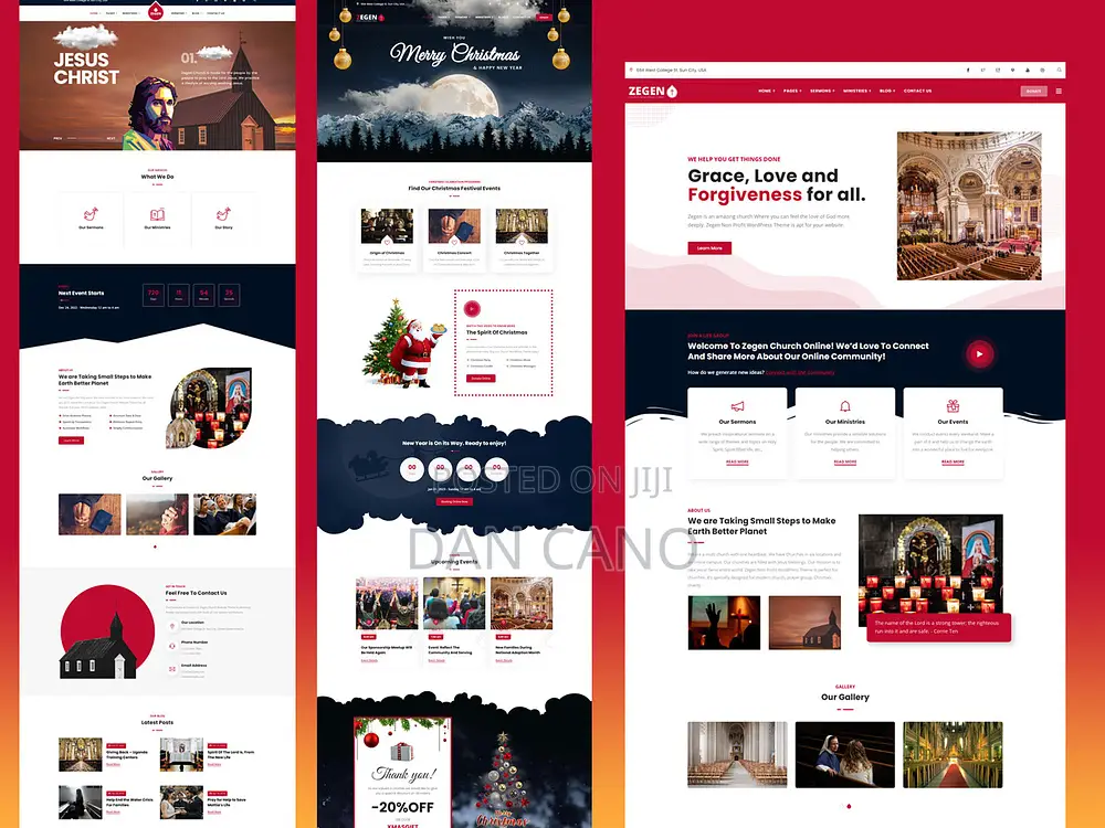 Church Website Designer