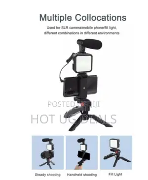 Tripod Camera Video Recording Vlogging Kit For Video Making