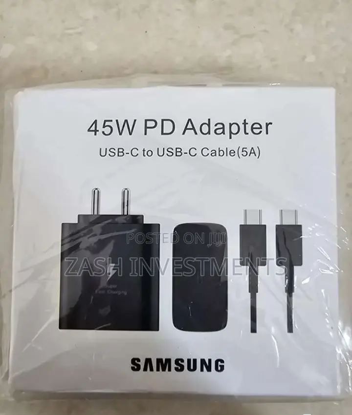 New Samsung TypeC to TypeC Charger 45w in Central Division