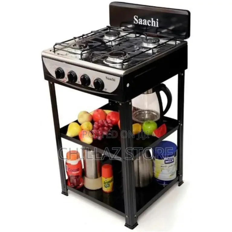 Saachi NL-GAS-5256 4 Burner Gas Stove Cooker