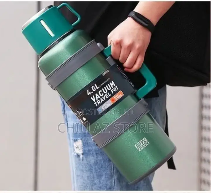 Zego Hot Cold Vaccum Insulated 4L, 72 Hour Flask