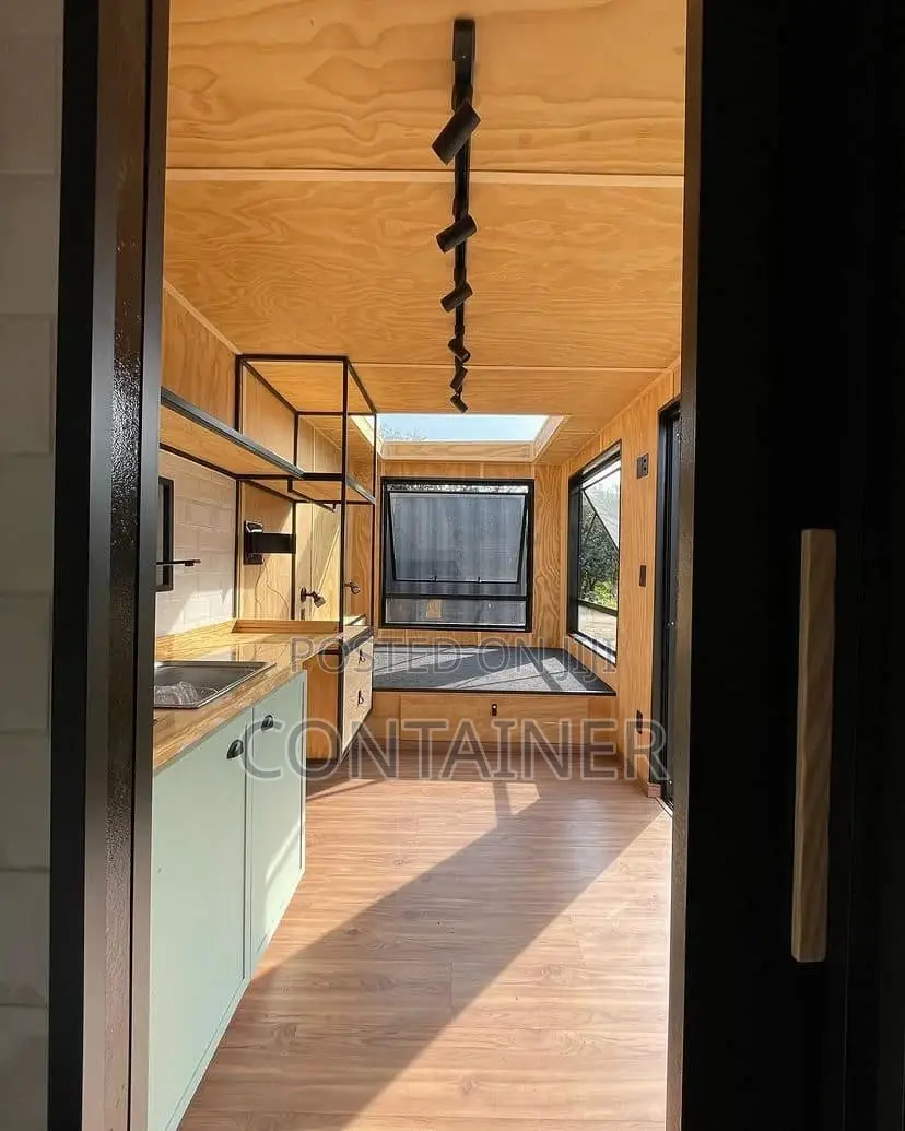 Laminated Container House Construction