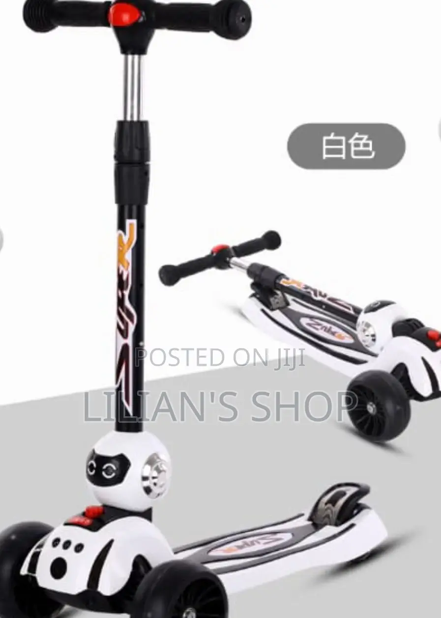 Kids Foldable 3 Wheels Scooter