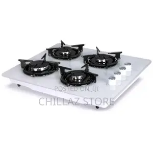 Luxell 4 Burner Glass Gas Cooker Stove Table Top-