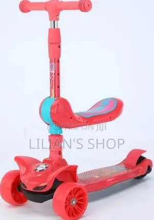 3 Wheels Kicks Kids Scooter With Detachable Seat