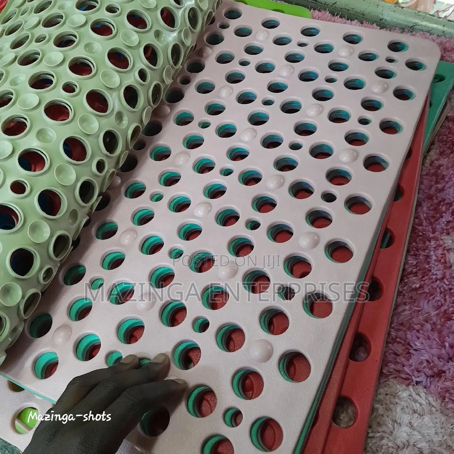 Rubber Bathroom Mats