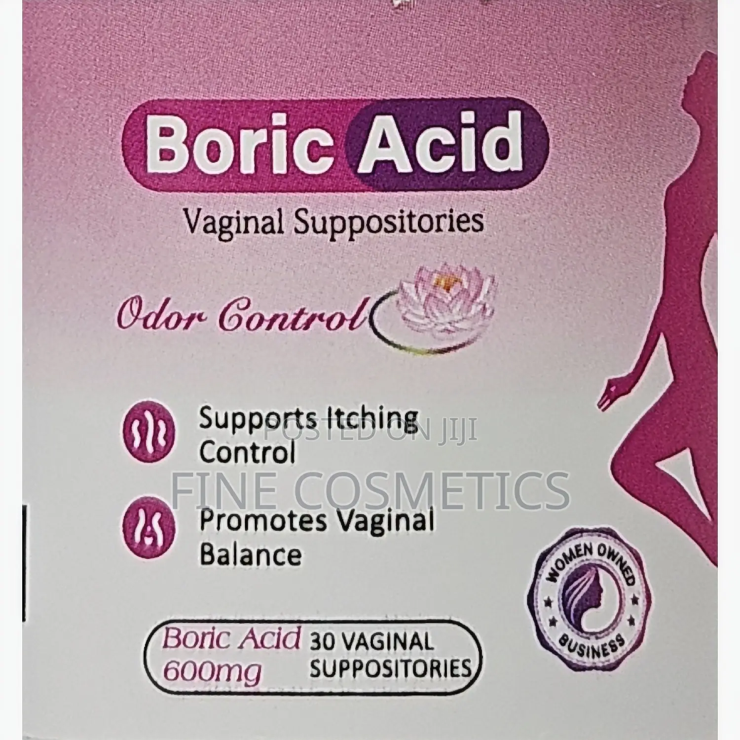 BORIC | Female Feminine Pills | Vaginal Ordor Control Acid
