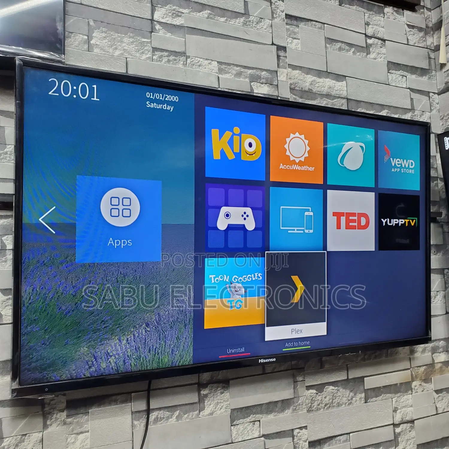Hisense 43 Inch Smart TV - Beyi Powa