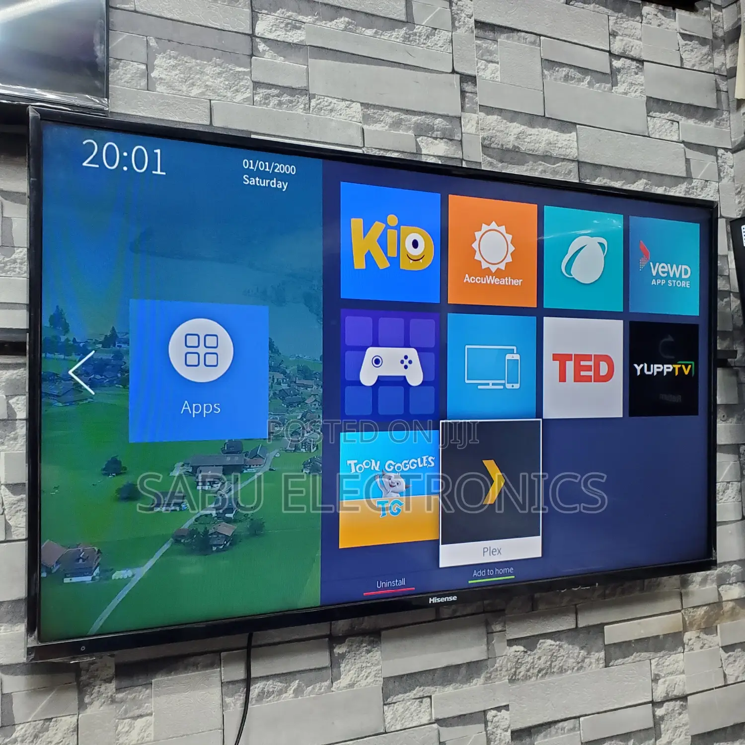 Hisense 43 Inch Smart TV - Beyi Powa