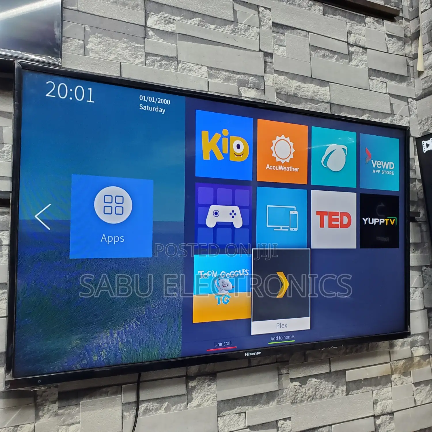 Hisense 43 Inch Smart TV - Beyi Powa