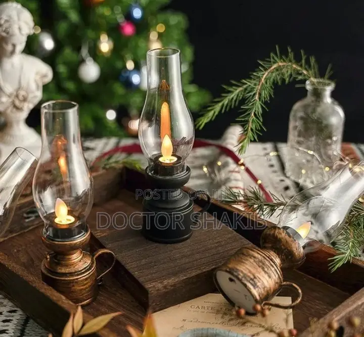Vintage Led Swinging Flameless Candle