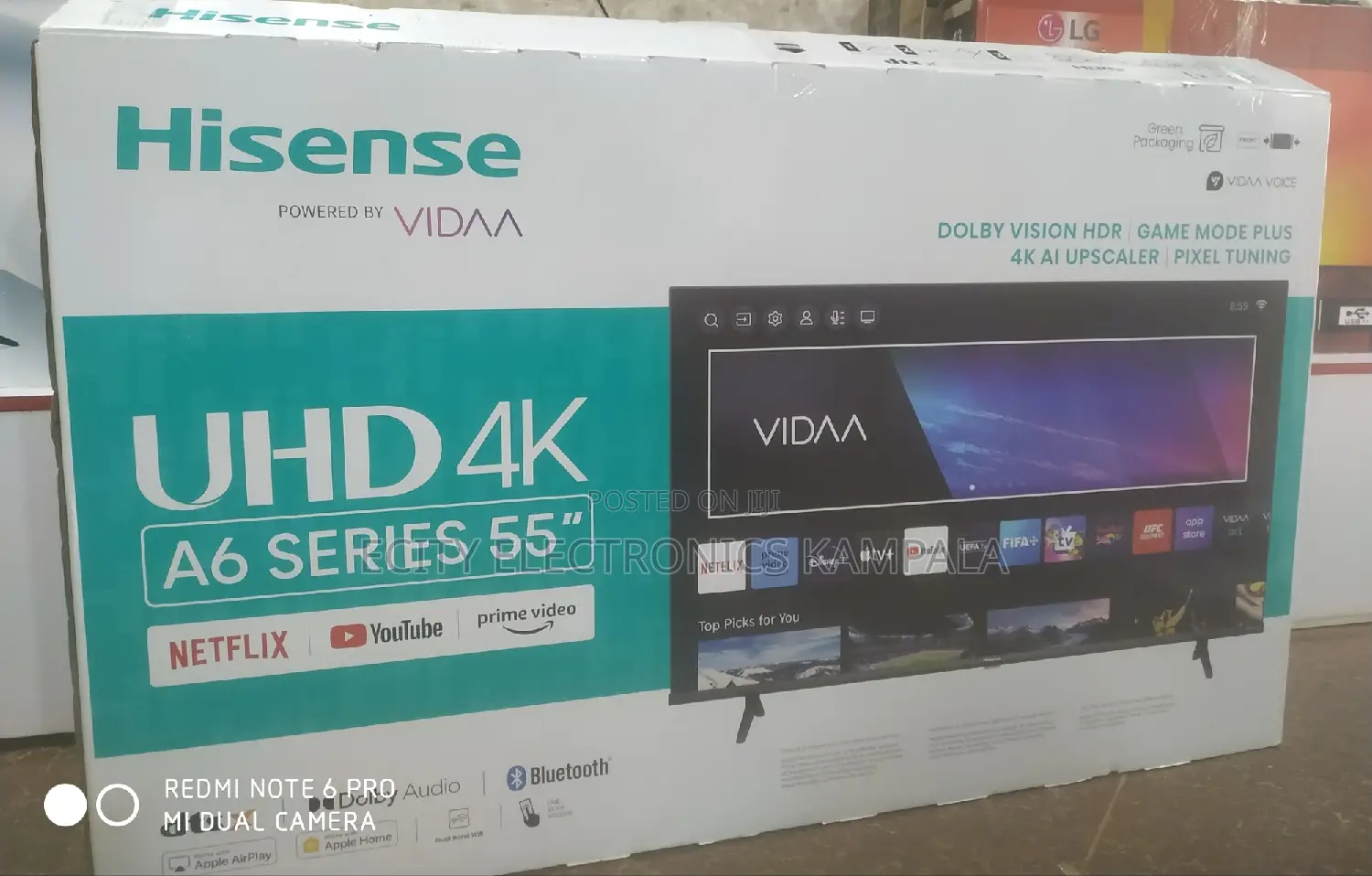 UHD TV 55"Inch Hisense