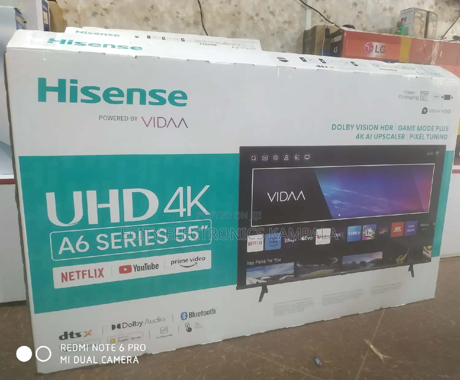 It's Hisense 55"INCH SMART