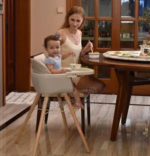 3 in 1convertible Wooden High Chair With Cushion