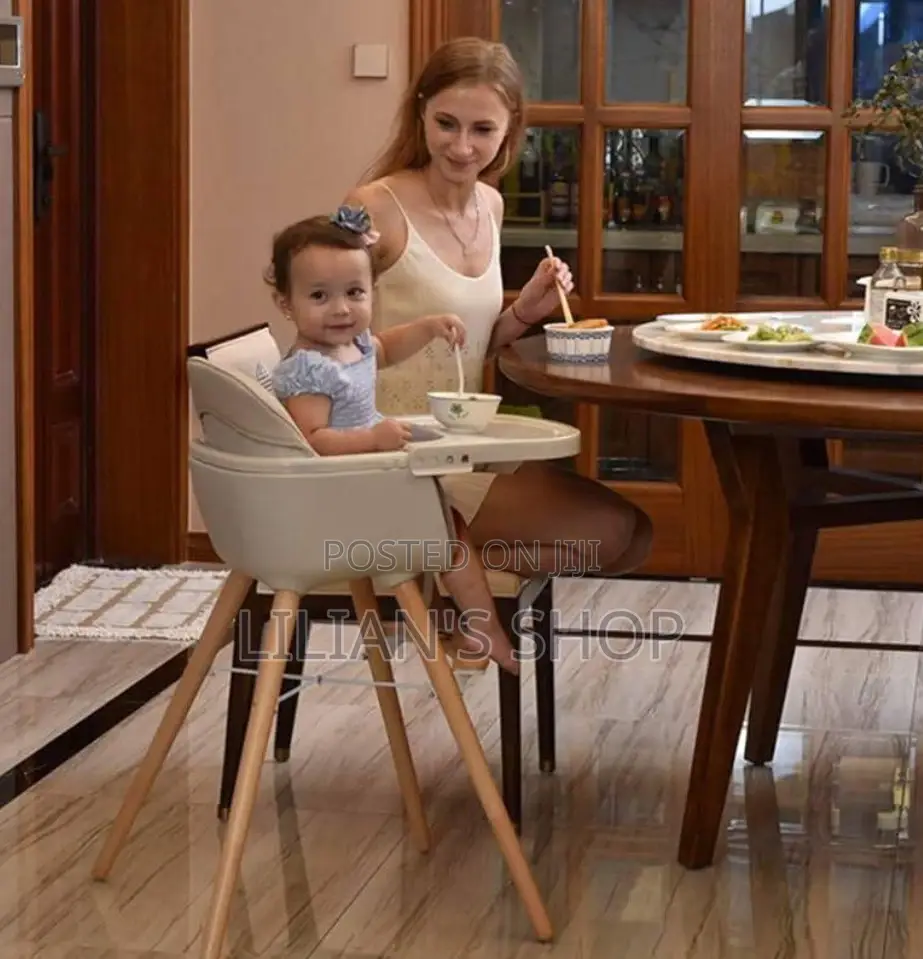 3 in 1convertible Wooden High Chair With Cushion