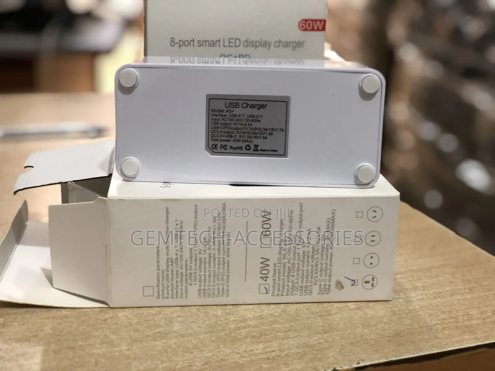 USB Charging Station 8ports