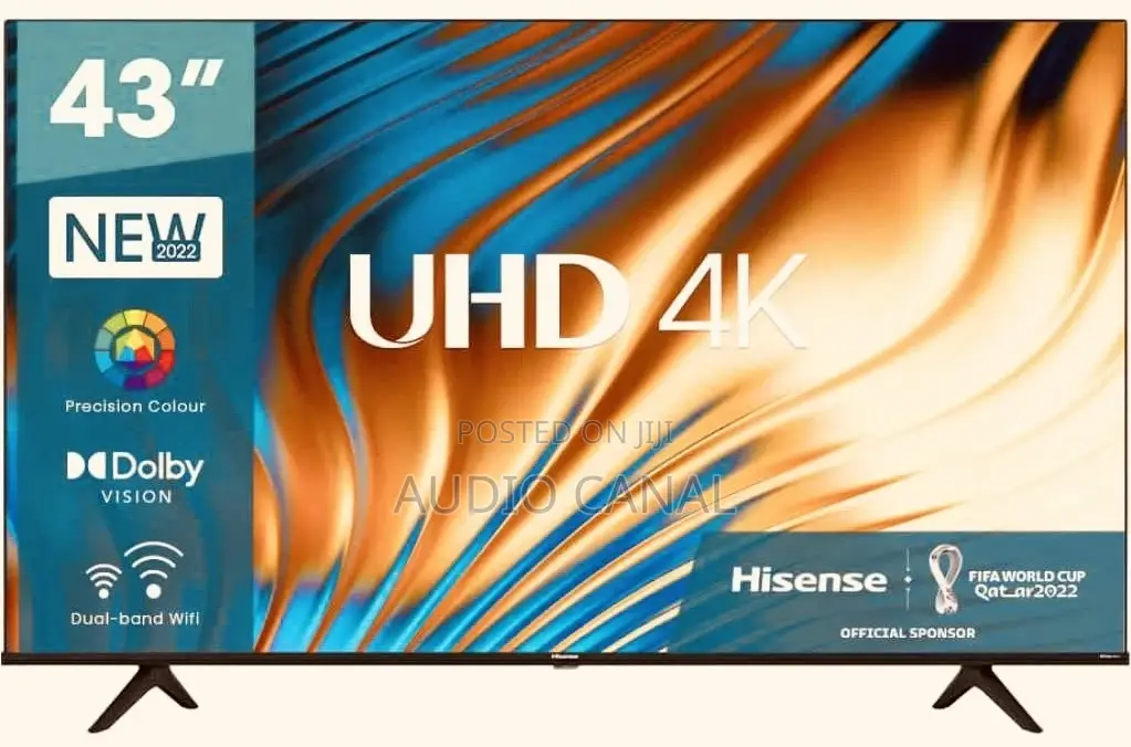 Hisense 43” UHD Smart Tv