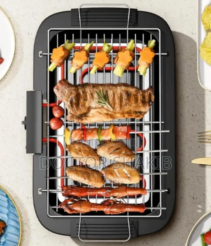 New Generic 2000W Electric Smokeless Barbecue Grill