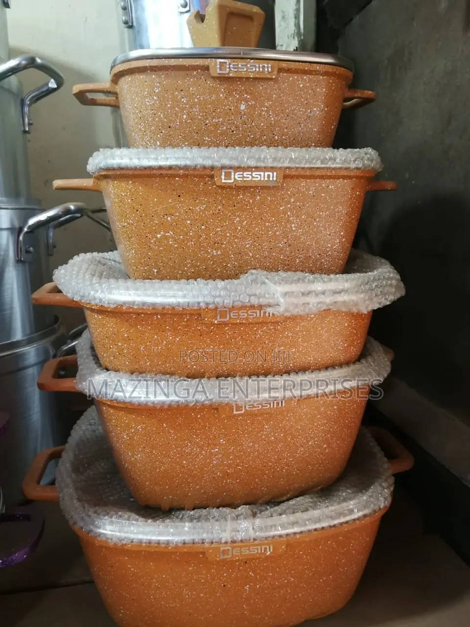 5pcs Thick Dessini Serving Dish Pots