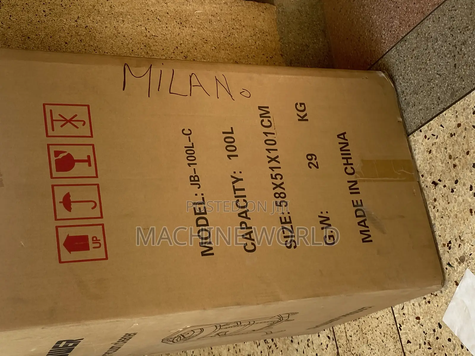 Vacuum Cleaner 100 Liters (Wet and Dry) 3motors