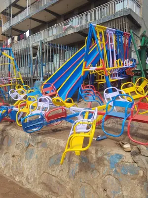 Children Play Swings
