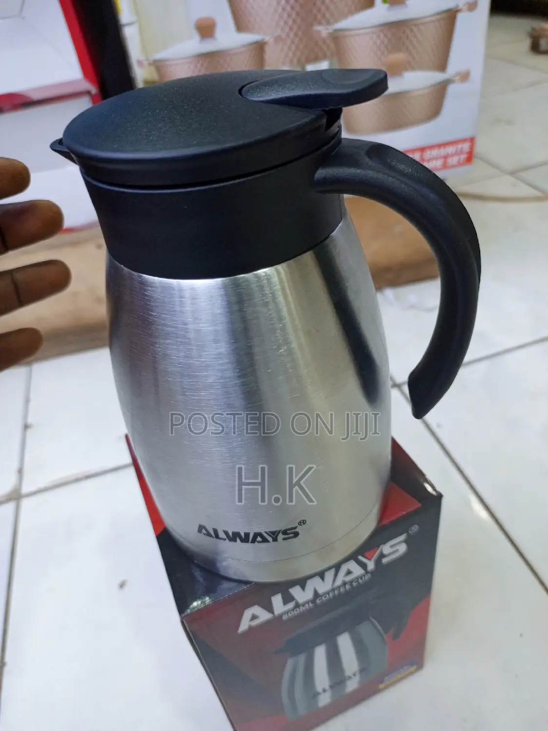 800mls Always Vacuum Coffee Cup