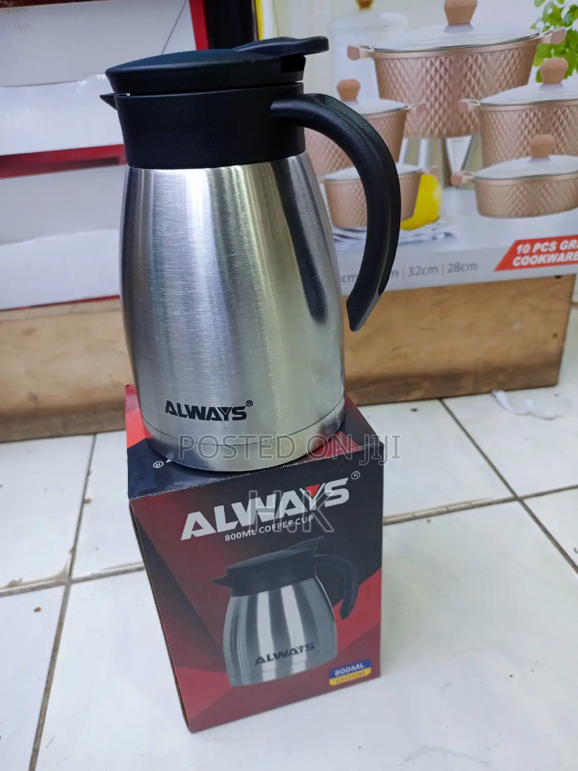 800mls Always Vacuum Coffee Cup