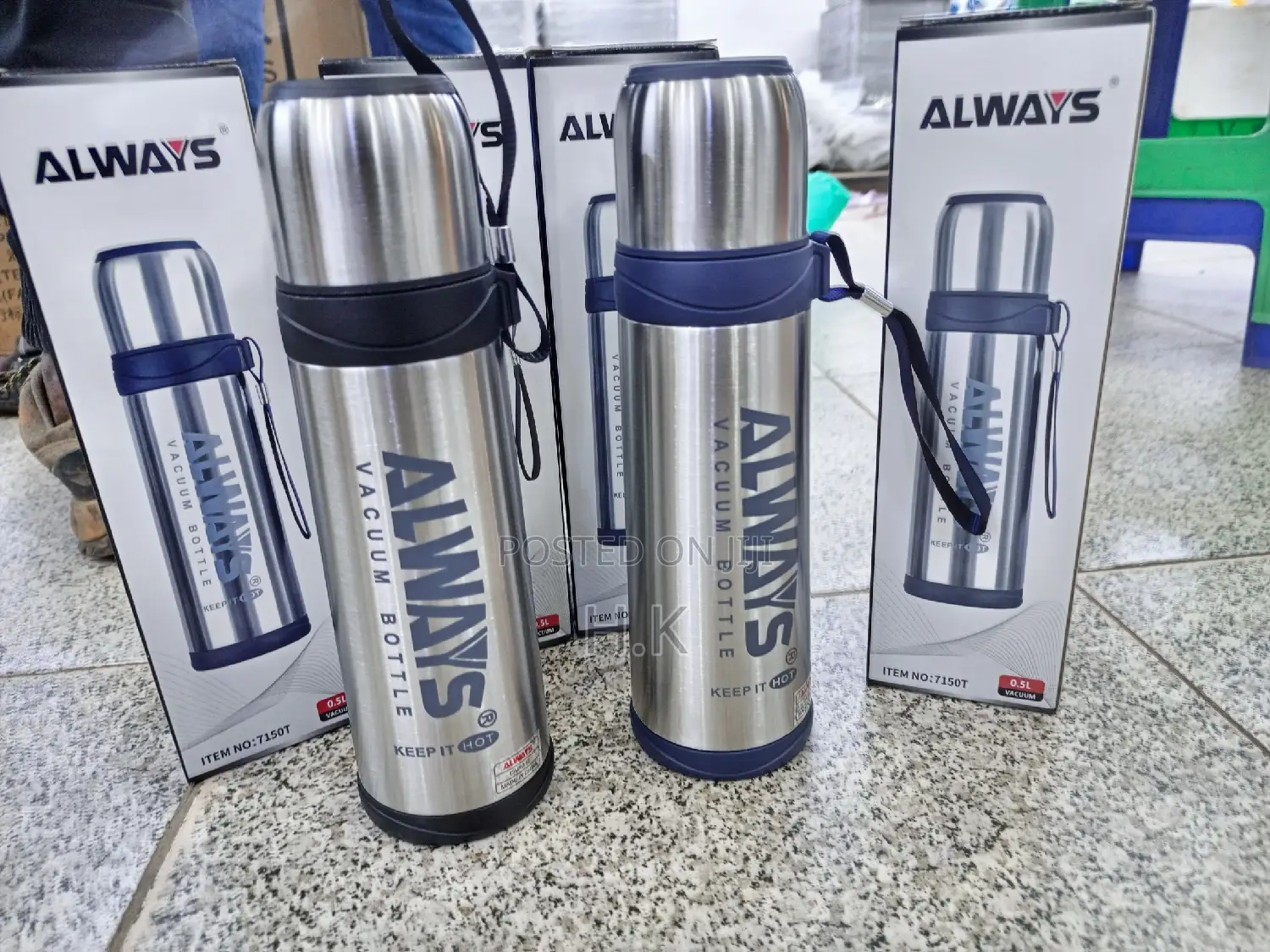 One Cup Vacuum Travel Bottle Flask