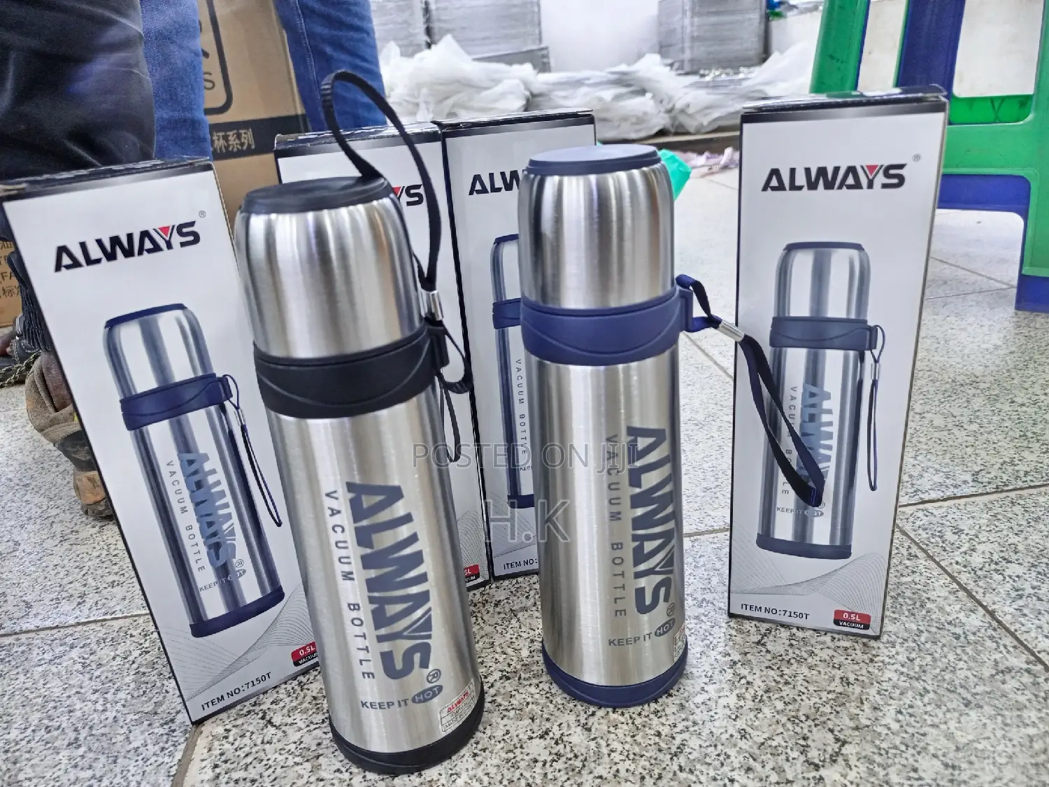 One Cup Vacuum Travel Bottle Flask