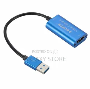 Video Capture Card Usb 3.0 to Hdmi for Live Streaming