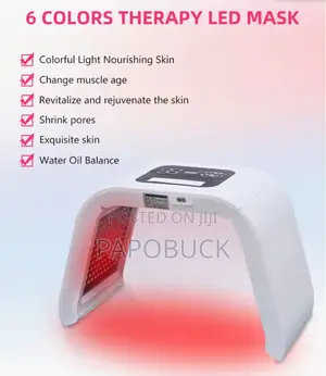 6 Colors PDT Led Facial Mask