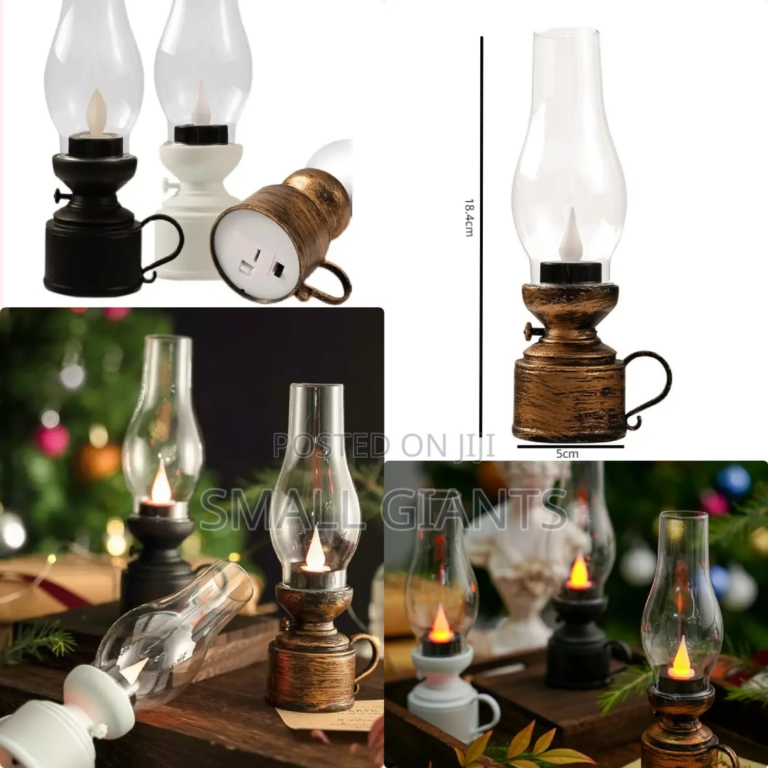 1pc Electronic Kerosene Lamp/ Electronic Candle Light