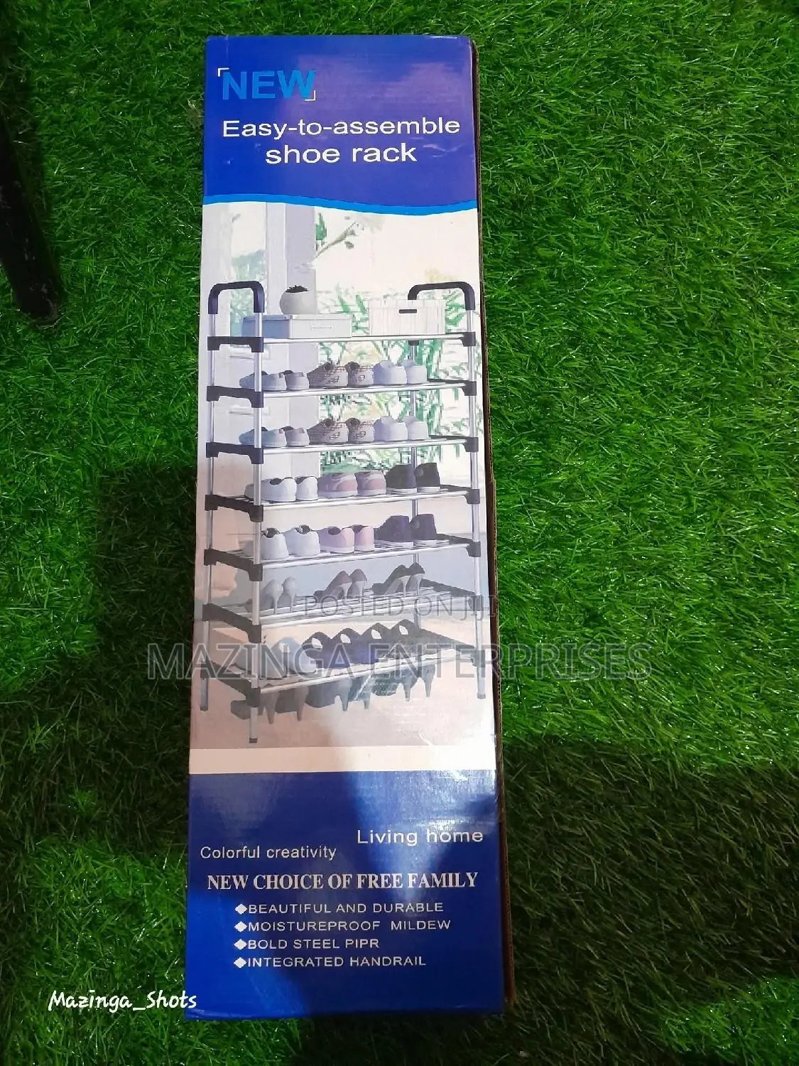 New Choice 7tier Easy Assembling Free Standing Shoe Rack
