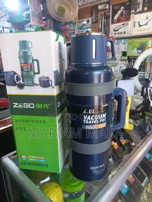 Vacuum Flask Four Litres Zego/Unbreakable Travel Pot