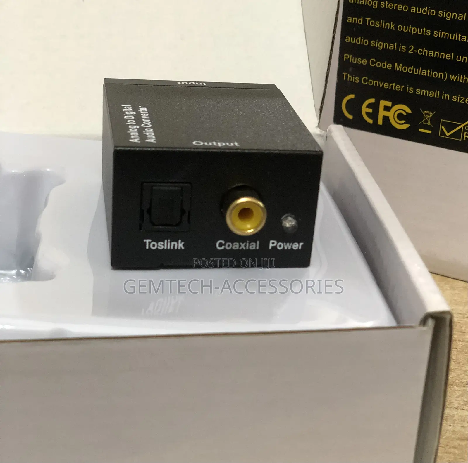 Audio to Optical Converter