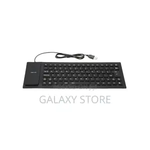 Flexible Usb Silicone Full-Sized Keyboard for All Computers
