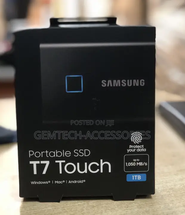 Hard Drive Samsung T7 Fingerprint External Ssd Fingerprint Ssd