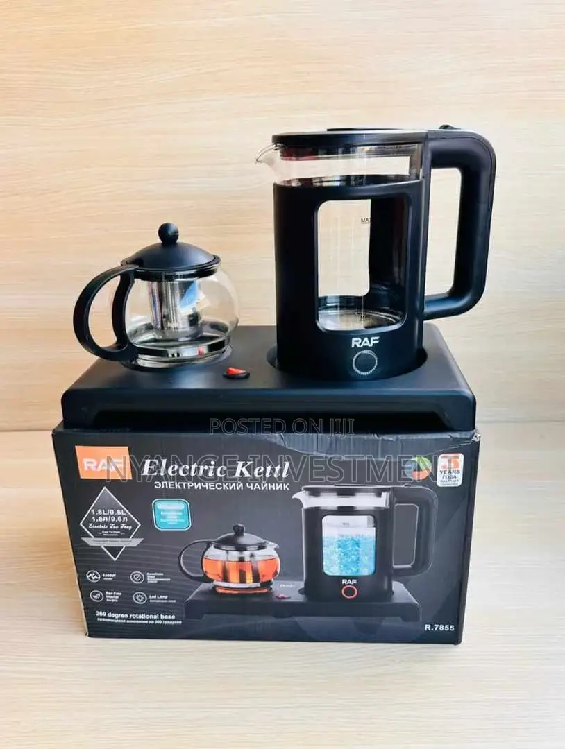 Electric Kettle Raf Two in One Electric Kettle.
