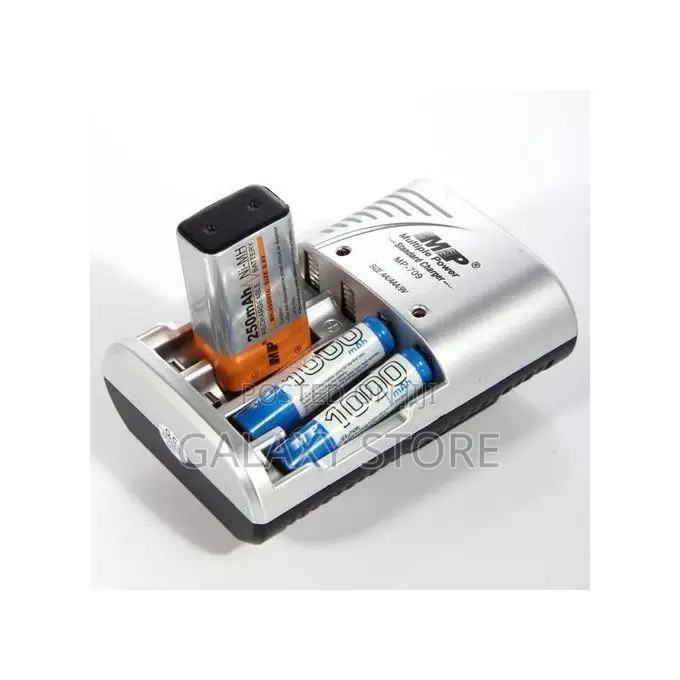 Electric Rechargeable Battery Charger Size AA,AAA and 9V - S