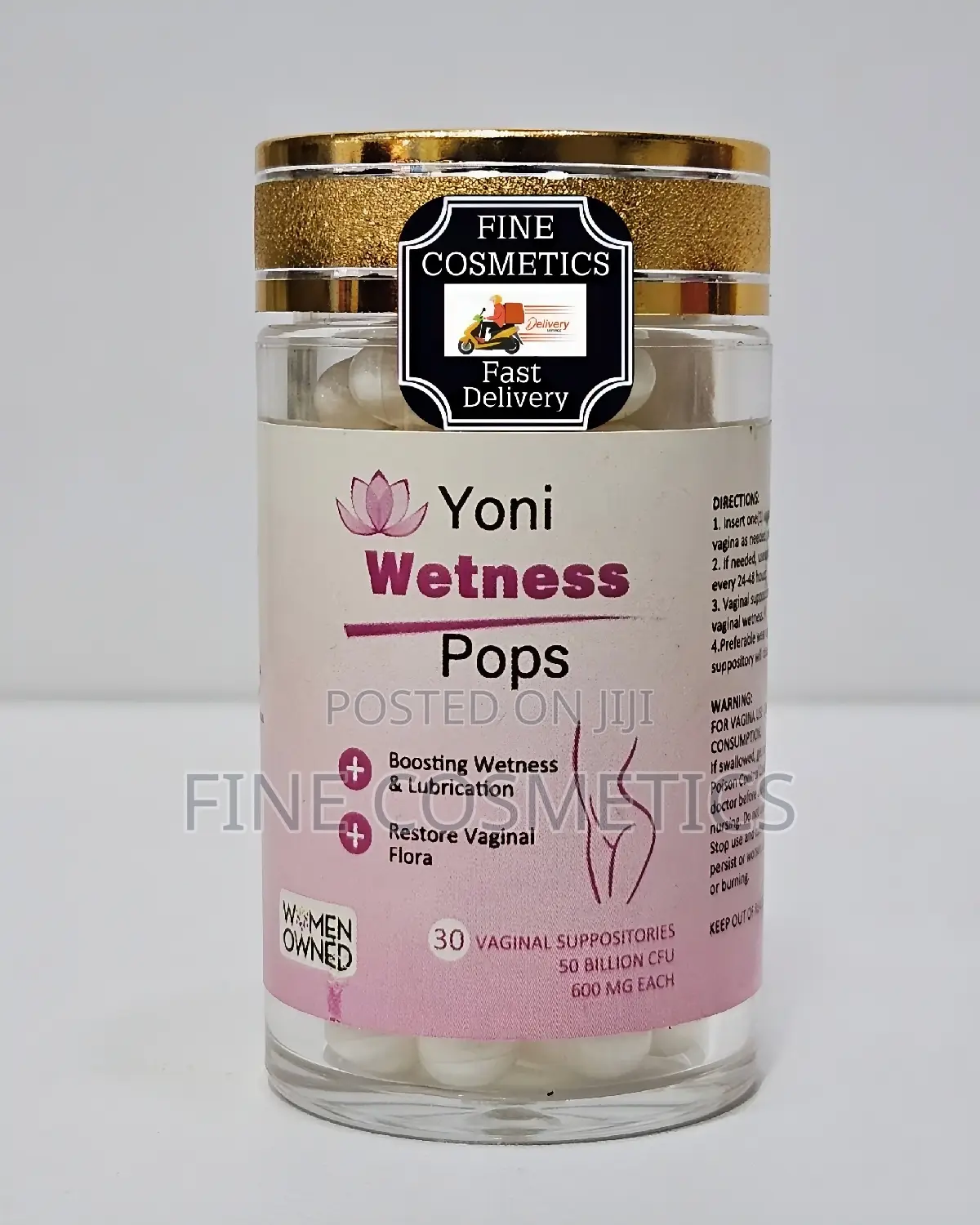 VAGINA WETNESS YONI POPS | Lubrication Boost for Dry Women