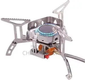 Outdoor Portable Windproof Camping Gas Stove With Adapter