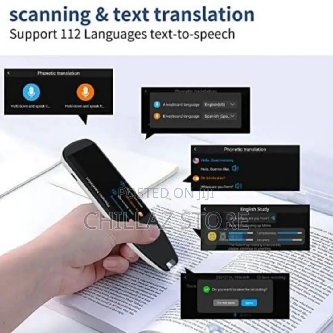 Dictionary Translation Text Scanning Pen Reading Translator,
