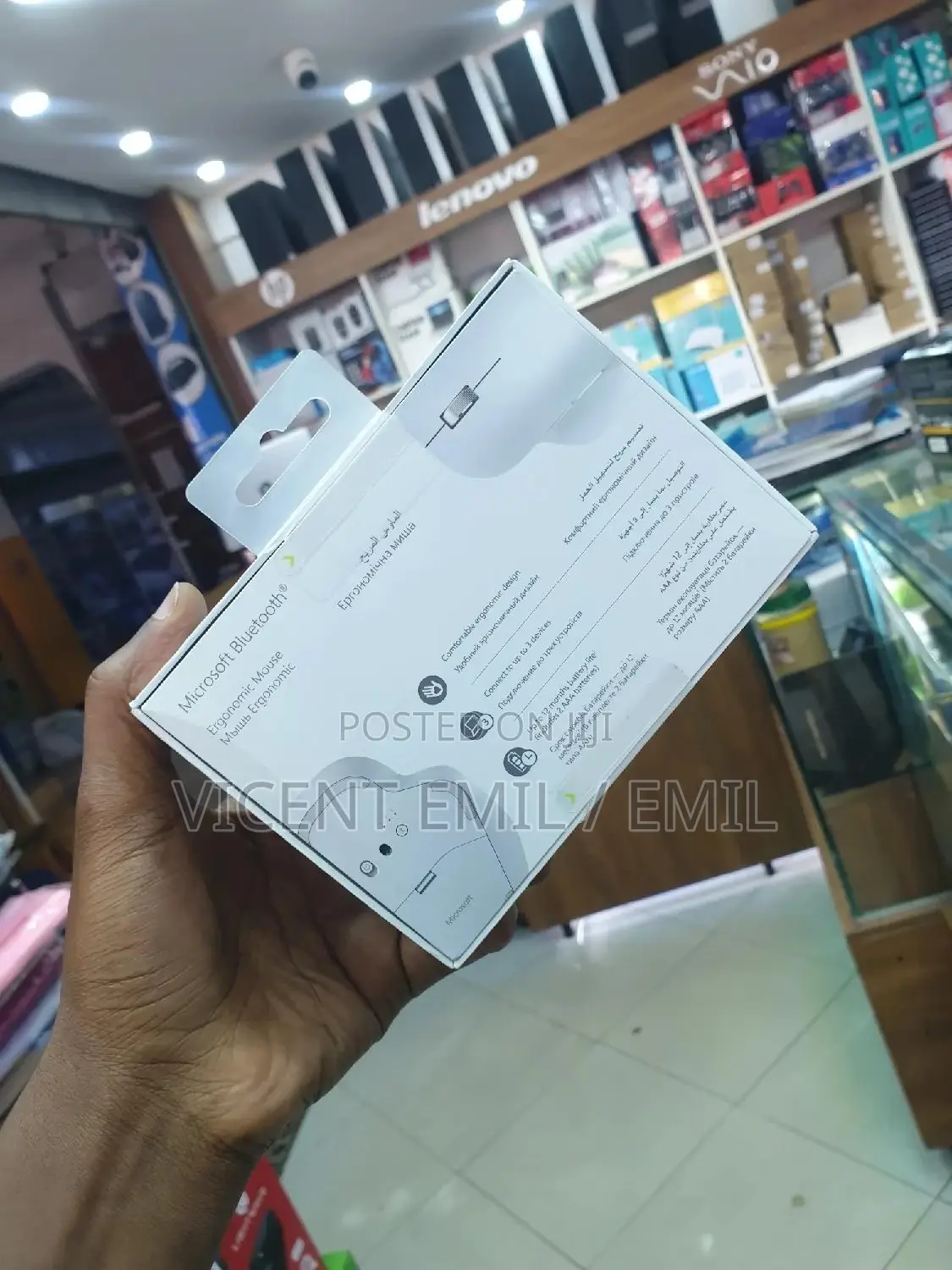 Microsoft Bluetooth Ergnomic Mouse