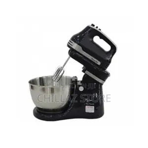 Saachi 5 Speed Hand Mixer With Stand Mixer