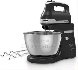 Saachi 5 Speed Hand Mixer With Stand Mixer
