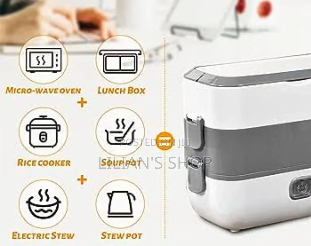 2 Layer Electric Lunch Box-2ltrs