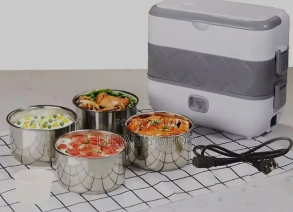 2 Layer Electric Lunch Box-2ltrs