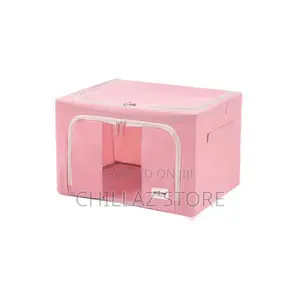 3 Pc Foldable Clothes Beddings Storage Box Organizer