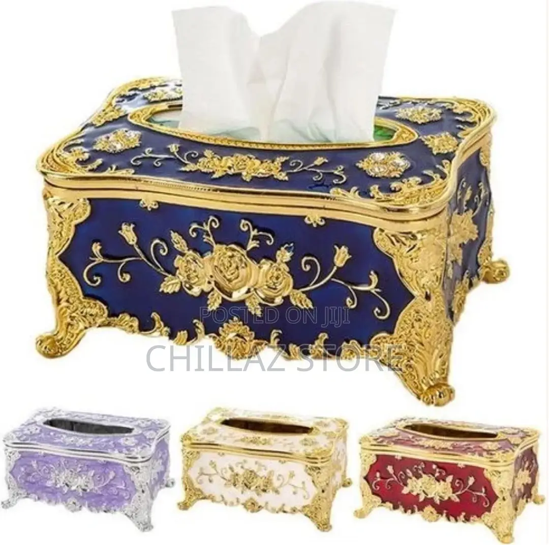 Tissue Box Napkin Holder Paper Case Cover for Table Decor,