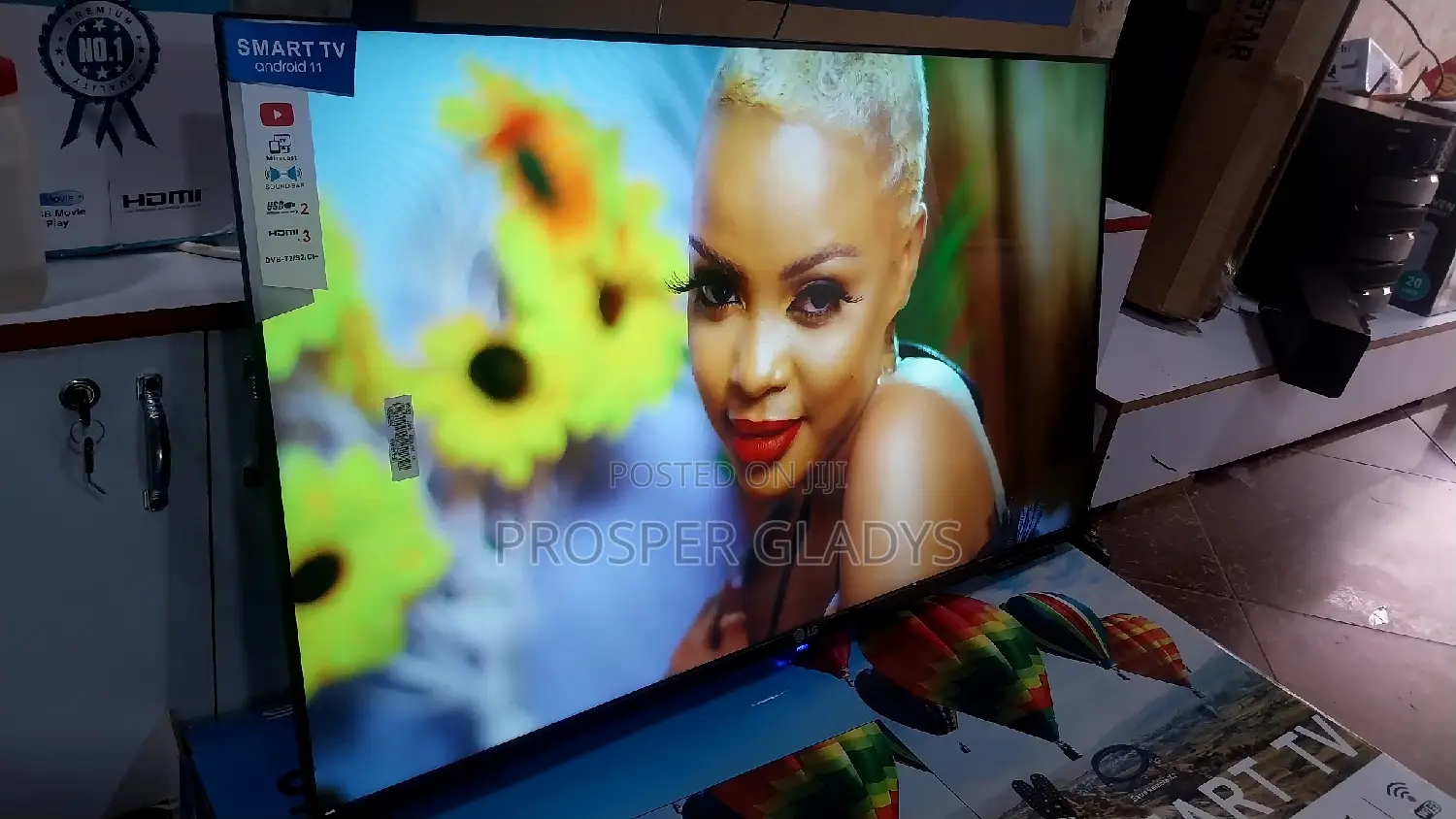 60 Inches Led Lg Digital Flat Screen Flameless.